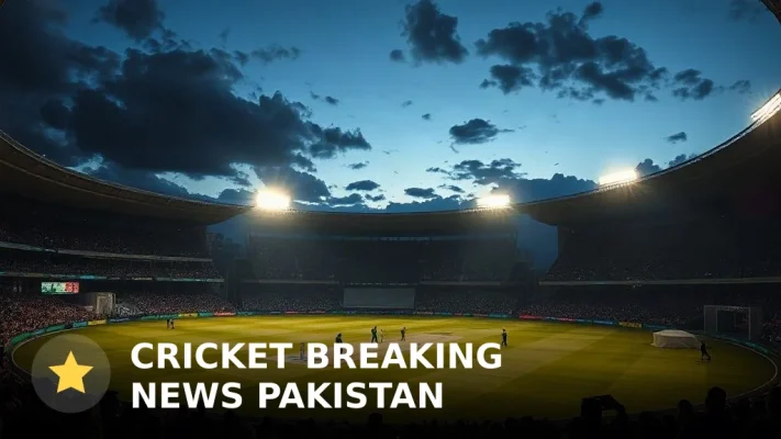 Cricket Breaking News Pakistan: Live Scores, Updates & PCB Latest News Today