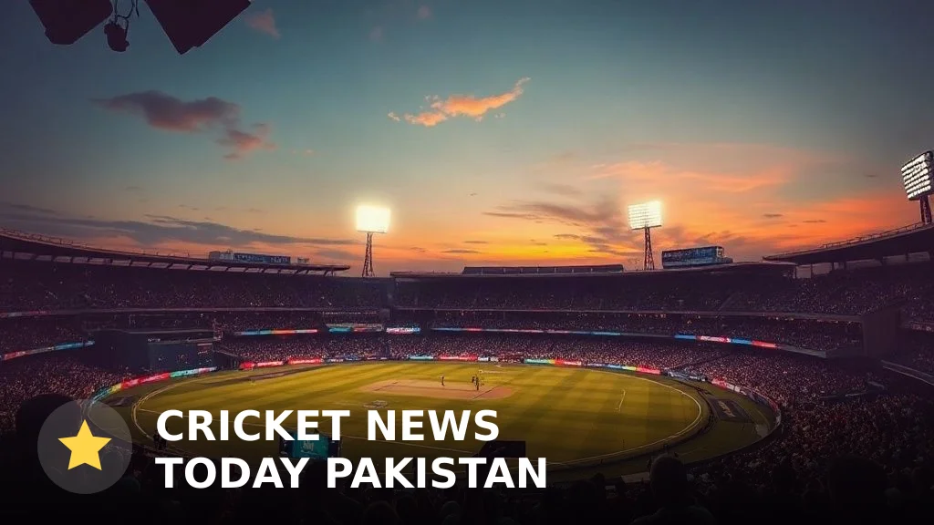 Cricket News Today Pakistan: Live Scores, PCB Updates & Match Analysis