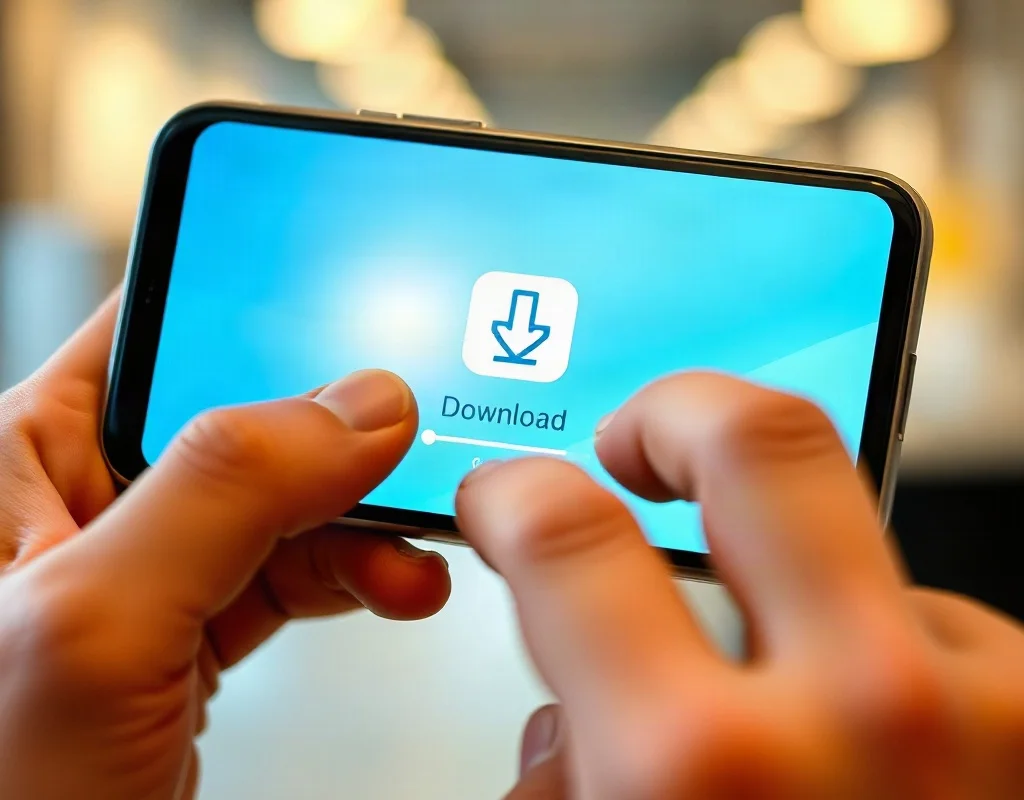 Player installing X777 APK on an Android phone, download and install process